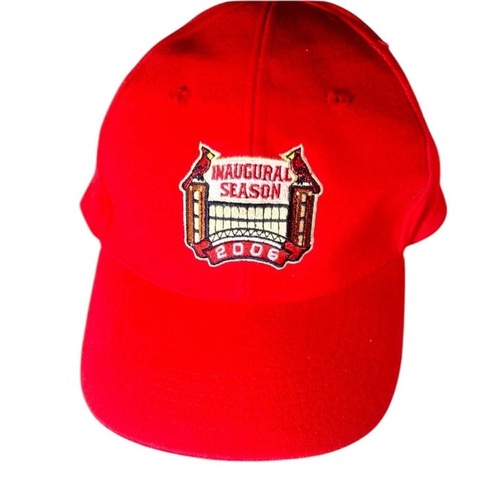 St Louis Cardinal Inaugural Busch Stadium Hat 2006